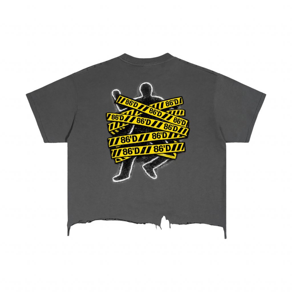 86'd Dont Get Cancelled Distressed Hem T-Shirt view 6
