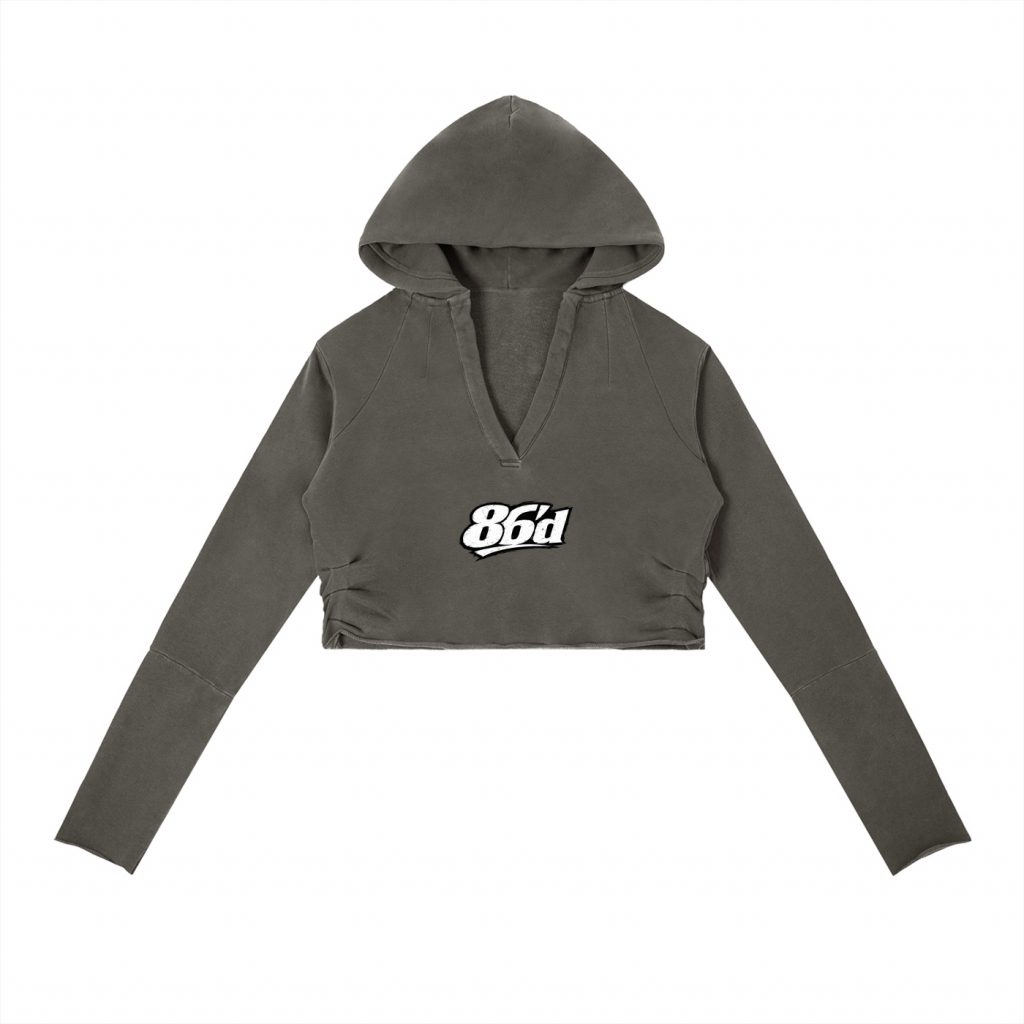 86'd Redefined Vintage Washed Raw Edge Hoodie view 9