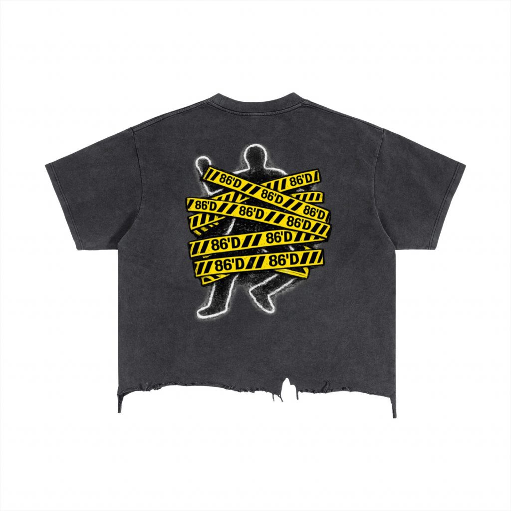 86'd Dont Get Cancelled Distressed Hem T-Shirt view 2