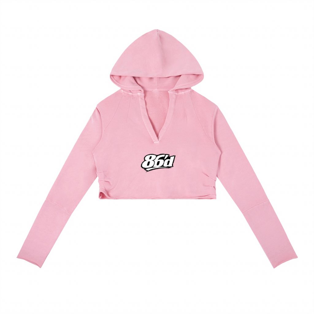 86'd Redefined Vintage Washed Raw Edge Hoodie view 5