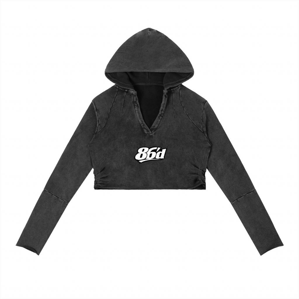 86'd Redefined Vintage Washed Raw Edge Hoodie