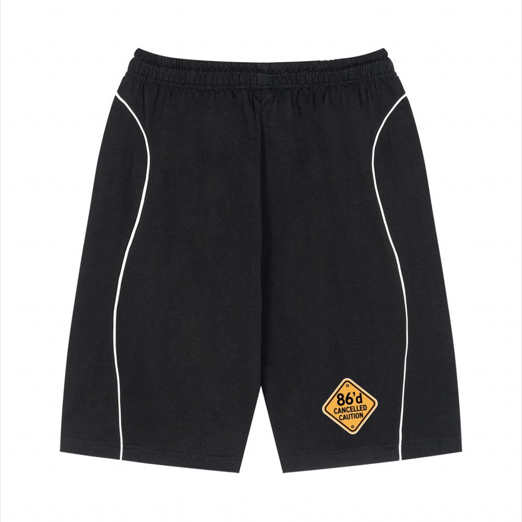 86'd Piping Drawstring Shorts view 2