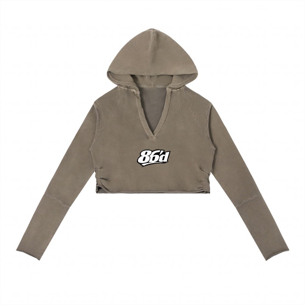 86'd Redefined Vintage Washed Raw Edge Hoodie view 7