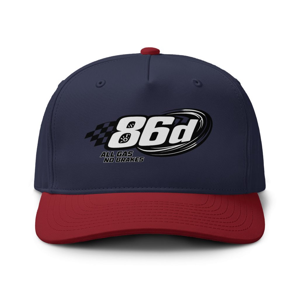86'd Racer 2-Tone Cap view 3