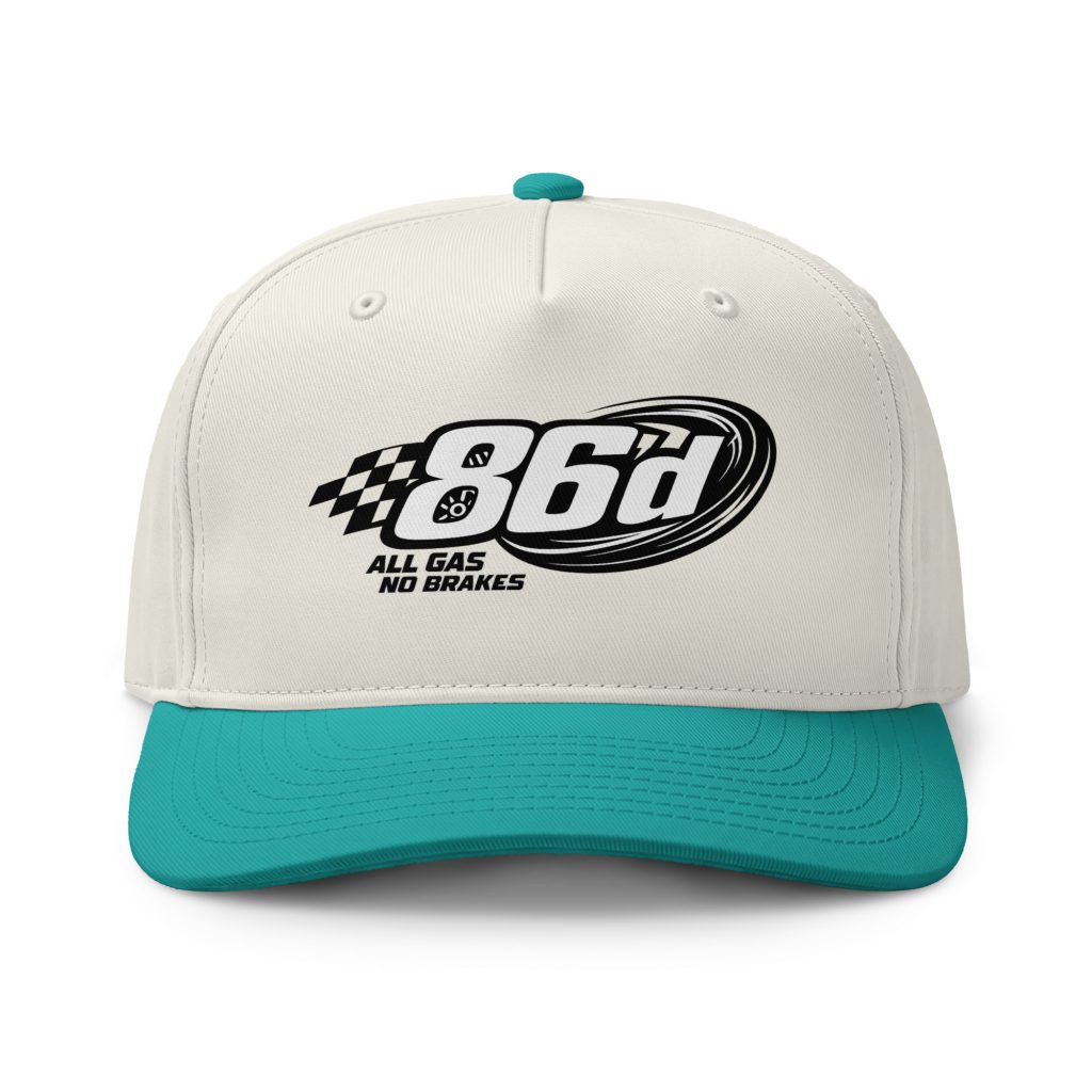 86'd Racer 2-Tone Cap view 33