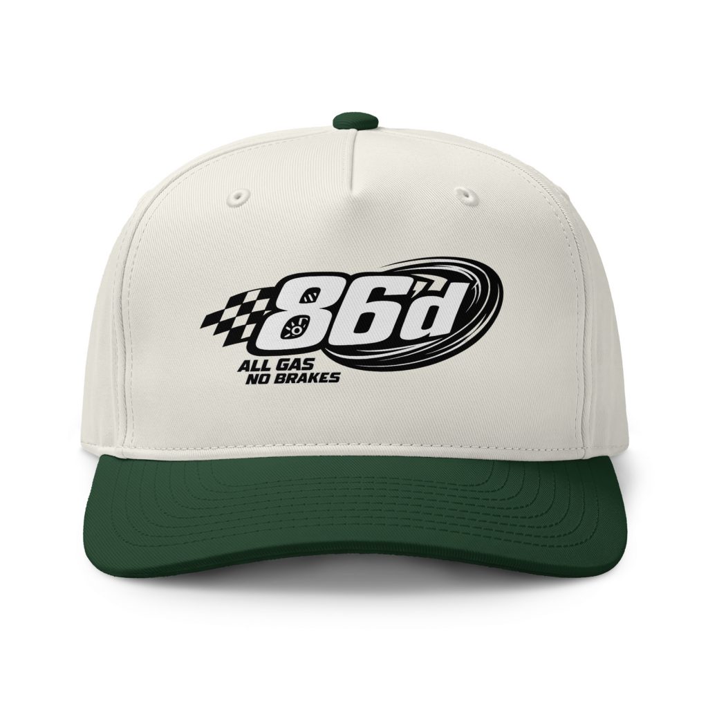 86'd Racer 2-Tone Cap view 25