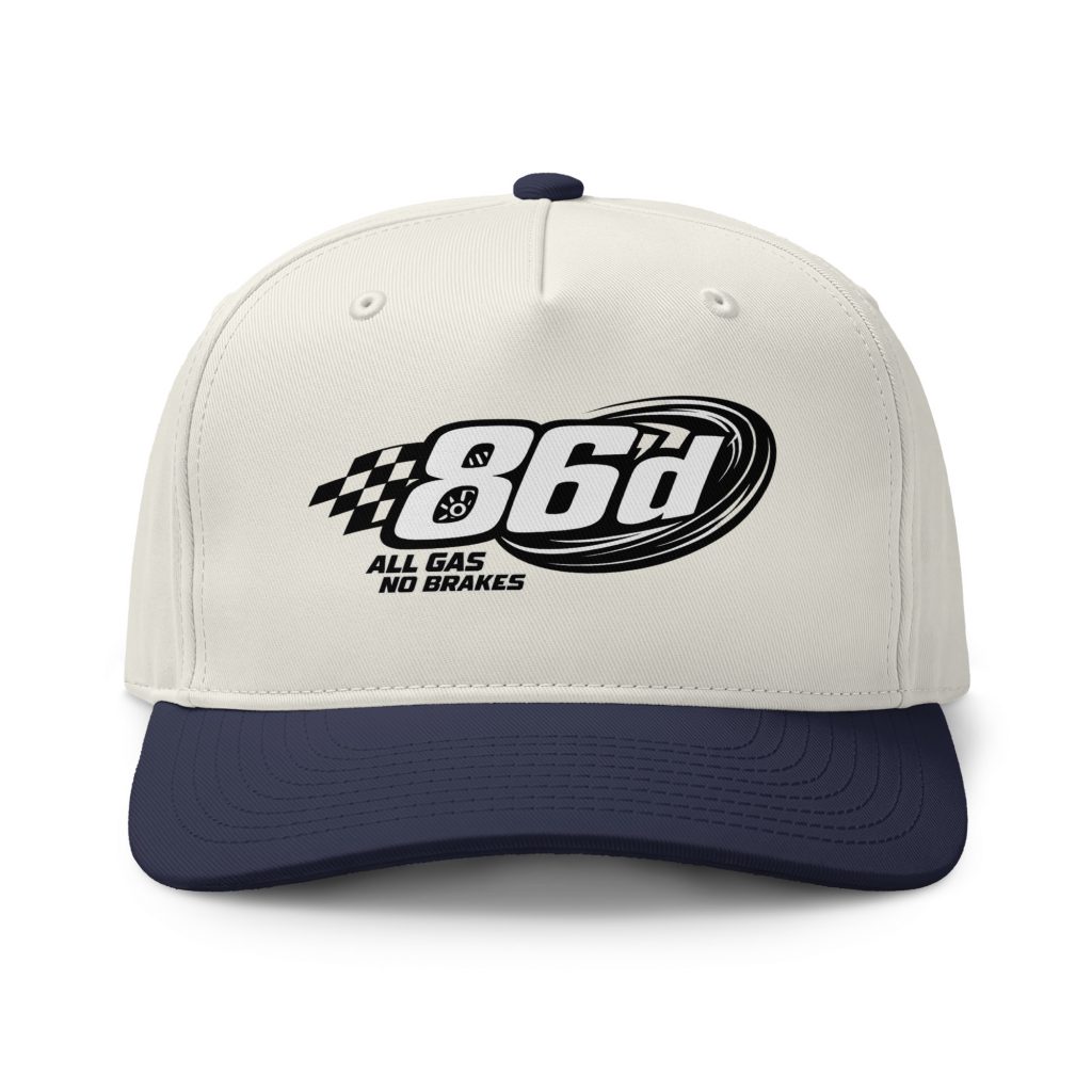 86'd Racer 2-Tone Cap view 21