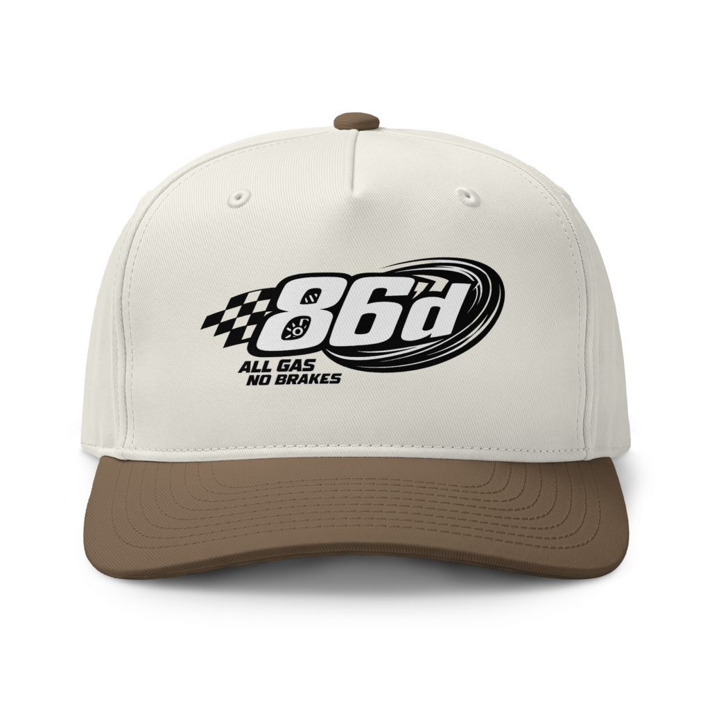 86'd Racer 2-Tone Cap view 29
