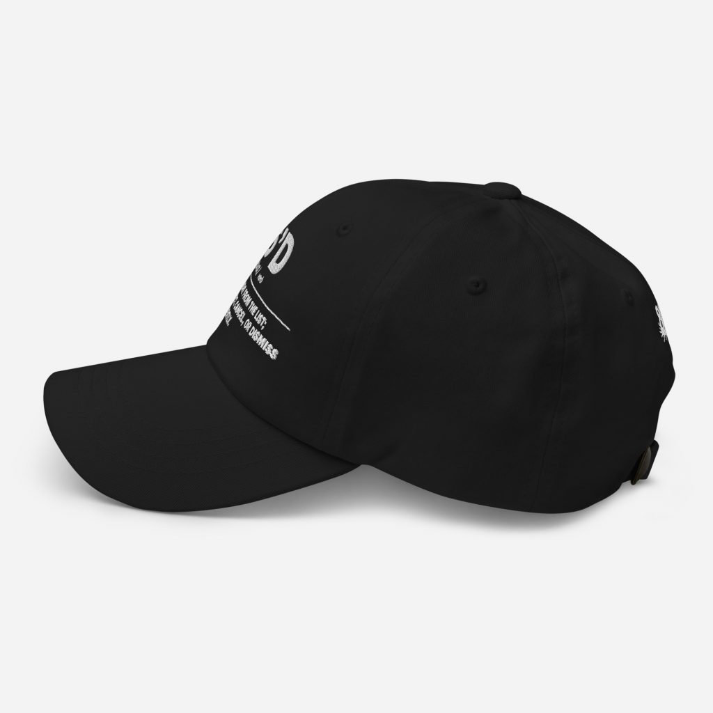 86'd Dad Hat view 4