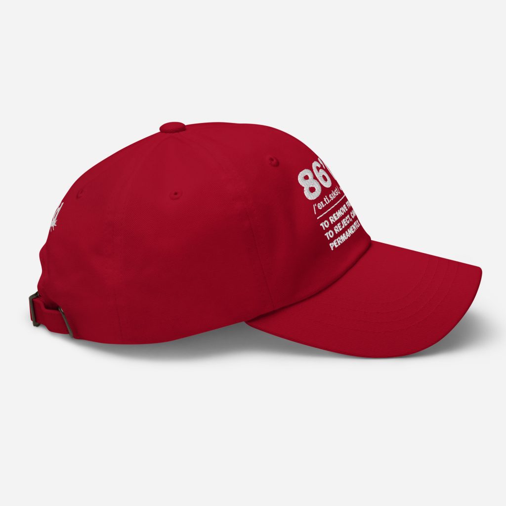 86'd Dad Hat view 13