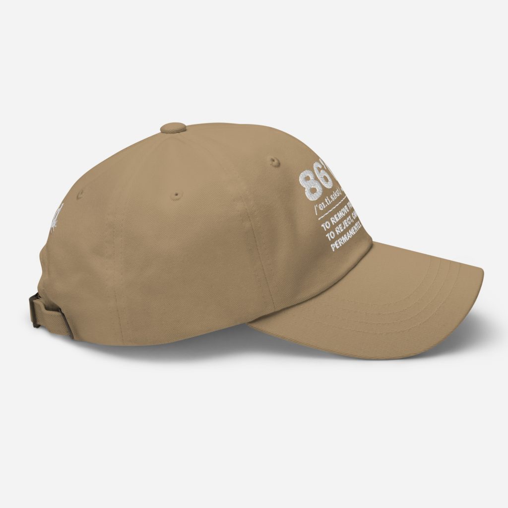 86'd Dad Hat view 37