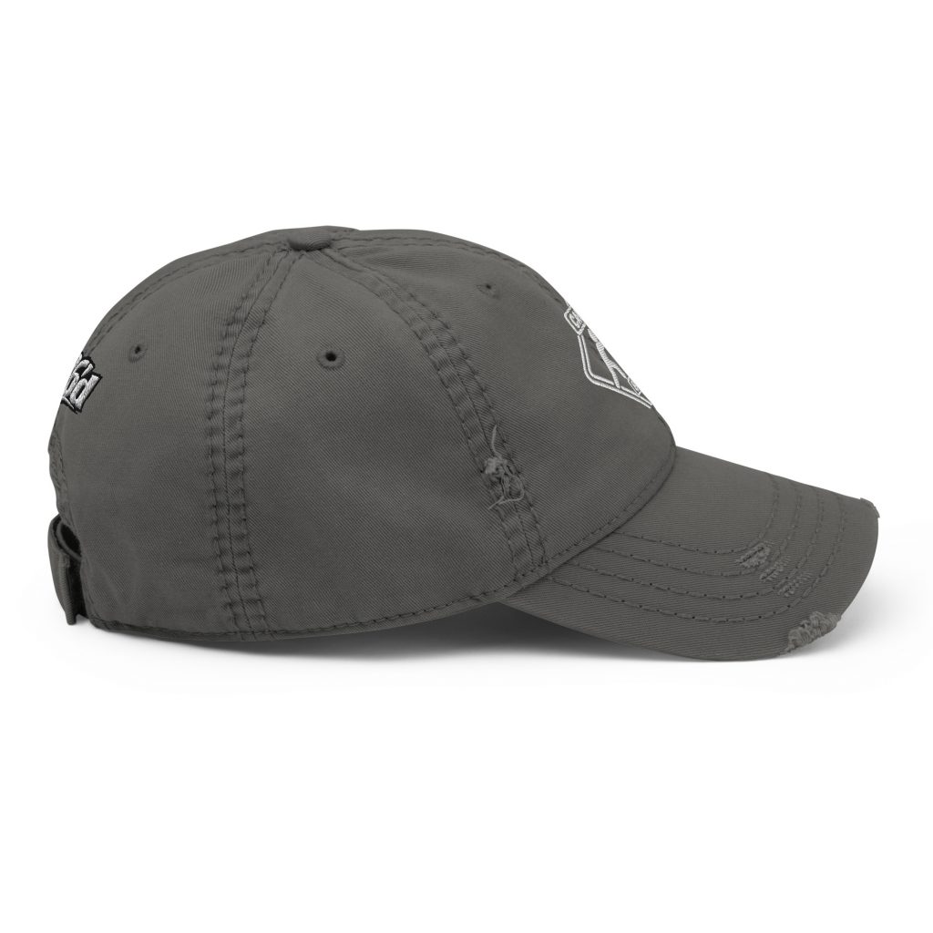 86'd Caution Distressed Dad Hat view 18