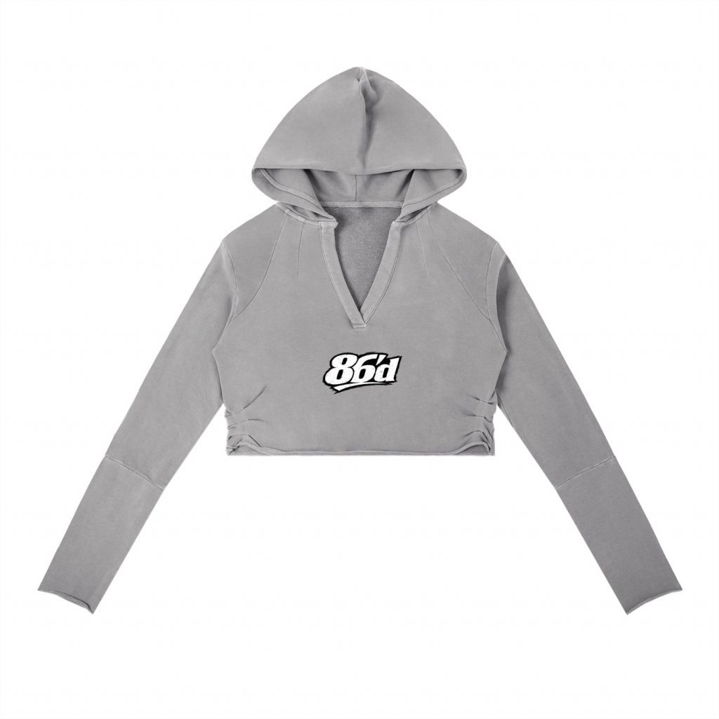 86'd Redefined Vintage Washed Raw Edge Hoodie view 3