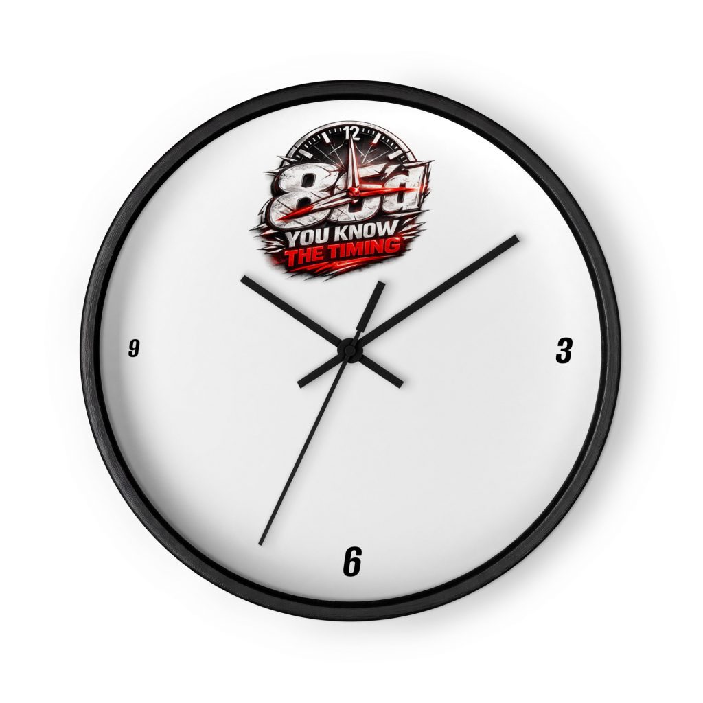 You Know The Timing 86'd Wall clock
