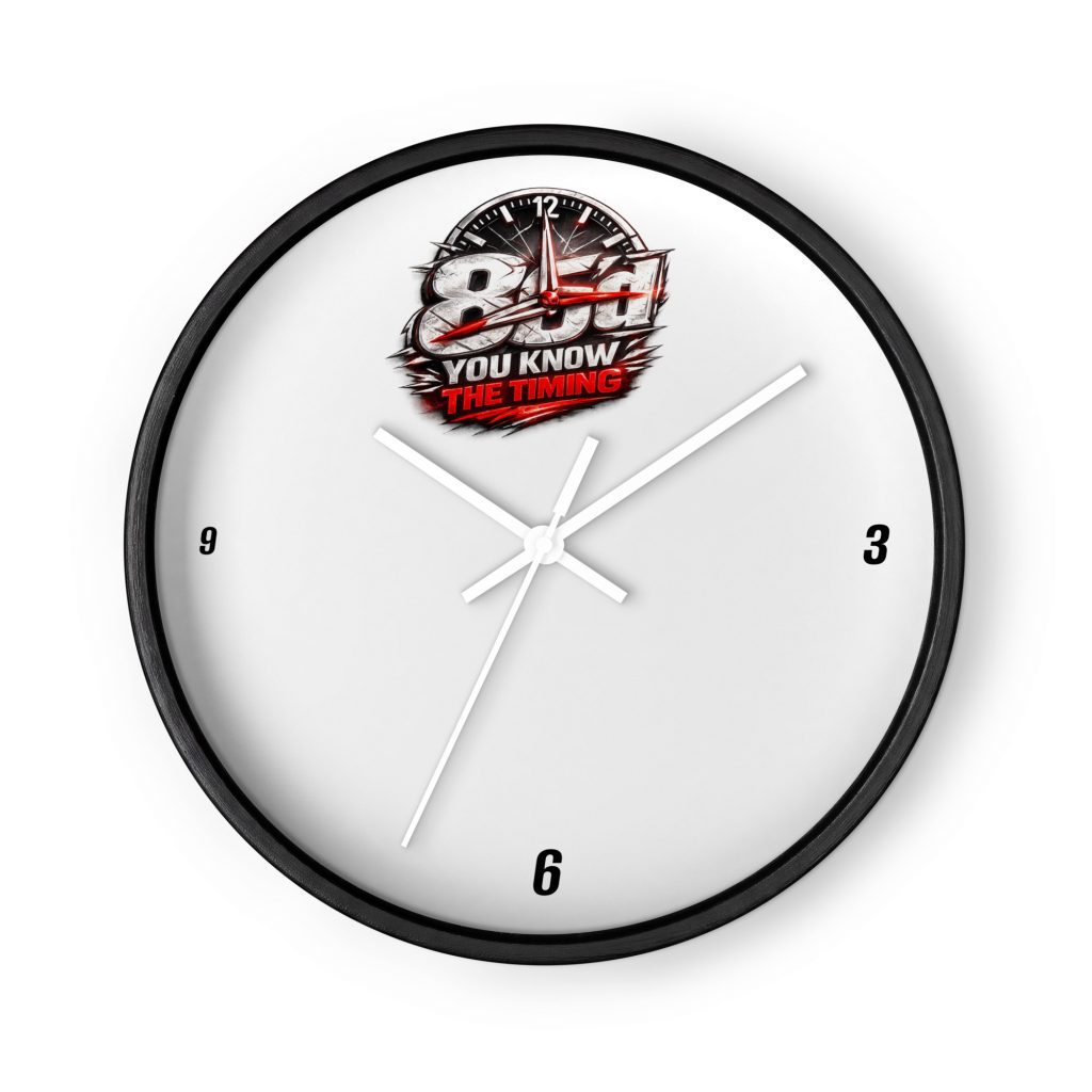 You Know The Timing 86'd Wall clock view 2