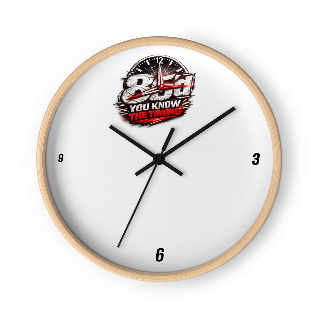 You Know The Timing 86'd Wall clock view 3