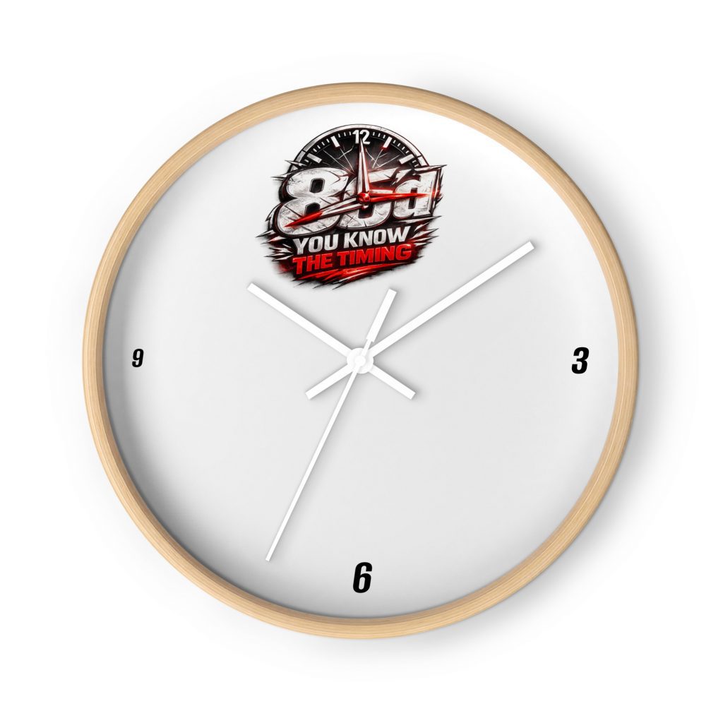You Know The Timing 86'd Wall clock view 4